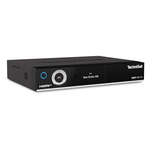 TechniSat Digit ISIO S4 – Twin Sat-Receiver mit alphanumerischem Display (HDTV Twin-Tuner, DVB-S2, PVR Aufnahmefunktion via USB oder im Netzwerk, HbbTV, CI+, HDMI, App-Steuerung, UPnP-Livestreaming)