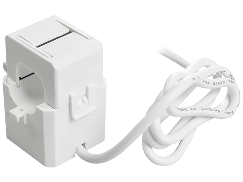 Shelly Split-Core Stromwandler–Präziser Stromsensor für bis zu 50A,ideal für Energieüberwachung und Lastmessung,kompakte Bauweise, einfache Installation,hohe Genauigkeit, kompatibel mit Shelly-Geräten