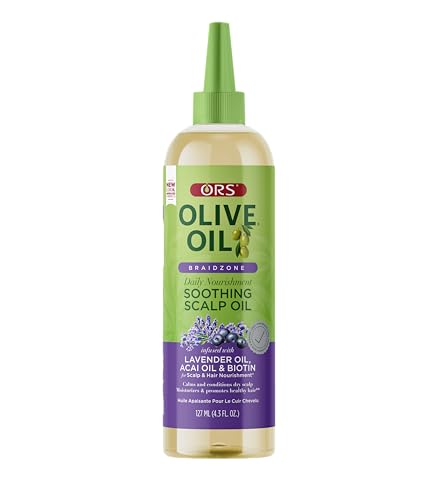 ORS Olive Oil Exotic Scalp Oil 127 ml - Haaröl mit Avocadoöl, Olivenfruchtöl und Schwarzkümmelöl - Kopfhaut Öl stärkt das Haar und fördert das Wachstum, pflegt die Kopfhaut