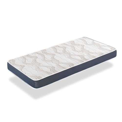 DORMISSIMO Babymatratze BABY BLEU 70X140 Höhe 14 CM Perforierter und antibakterieller Kern