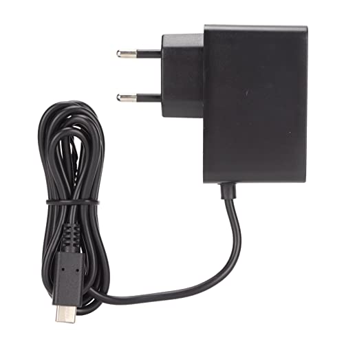 plplaaoo Für Switch AC-Adapter 5V 2,4a Ausgang Typ-C-Schnittstelle Wandladegerät Für Switch, AC-Netzteiladapter Für Switch-Konsole 100-240VFunktioniert Wie Original-Ladegerät(EU 110-240V)