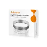 AIEVE 58mm Kaffee Dosierring Dosiertrichter Siebträger Kaffeedosierring Espresso Magnetisch Trichter Ersatzteile für 58mm Siebträgermaschine kompatibel mit Rancilio Silvia, Bezzera BZ10 (Version 2)