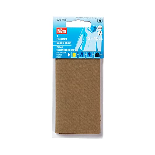 Prym Flickstoff, braun, 45 x 12 cm, braun, 1 Stück