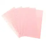 HOMSFOU 5 Stück Binder Ersatzkern Budget Tasche Abteil Dokumentieren Datei Unterlagen Kasse Preisgünstige Ordnereinlagen Lose Organisatoren Schlüssel Pp Rosa