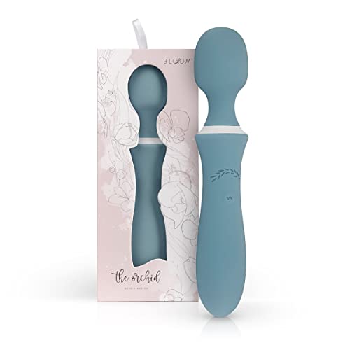 Bloom Wand Massager Orchid mit 10 Modi – Für das beste Massageerlebnis - USB Wiederaufladbar (im Lieferumfang enthalten) – Schnurlos - Wasserdicht – Einzigartiges Design