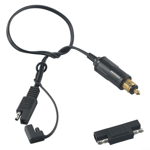 Für Motorrad-Anschlusskabel, Batterieladegerät, SAE-Stecker, Optimate-Kabel O-19, Adapter, SAE auf Fahrrad 90°-Stecker