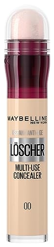 Maybelline New York Abdeckstift, Instant Anti-Age Effekt Concealer, Löscher mit Mikro-Lösch-Applikator, Nr. 00 Ivory, 6,8 ml