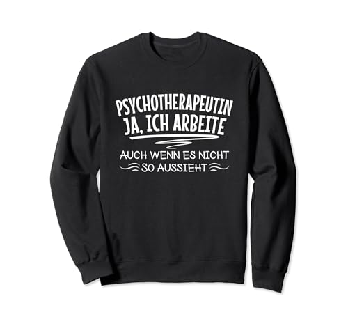 Lustiger Psychotherapeut Unterstützung Arbeiter Sweatshirt