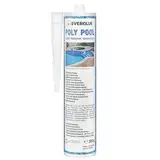 Everglue Poly Pool 1K MS-Polymer Montagekleber zum Kleben und Abdichten, unter Wasser einsetzbar, ohne Silikon, UV-beständig, bleibt dauerelastisch transparent