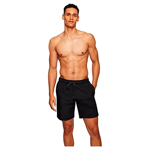 BOSS Herren Whale Badehose, Black 001, L EU