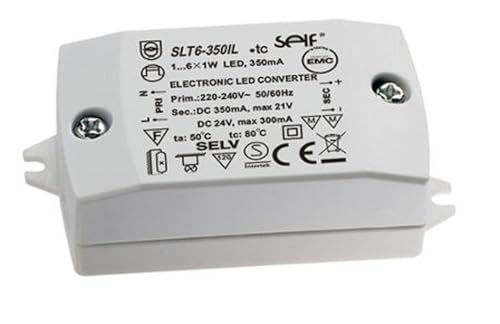 LED-Treiber SLT6-350IL Konverter 350mA Konstantspannung 3-21V DC 1-7.2W oder 24VDC max. 300mA, 7.2W