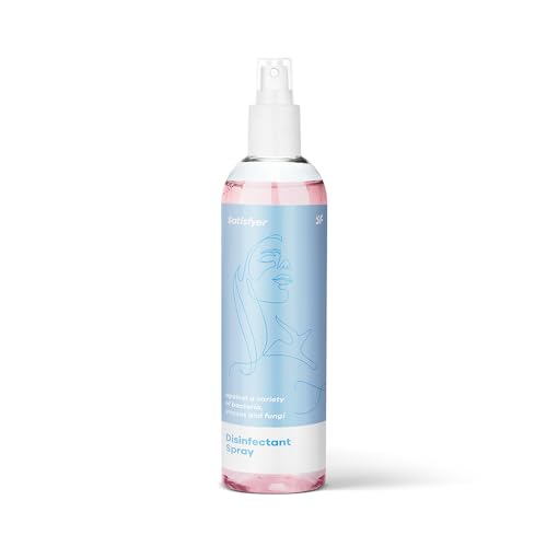 Satisfyer Women Toy Cleaner Desinfektions-Spray | Alkoholfreie Reinigungsformel | Schützt vor Bakterien und Viren | Auch für Silikon Toys geeignet | 300 ml