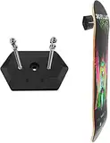 Boosteady Skateboard Halterung Skateboard Wandhalterung Halter Snowboard Halterung Wand für Skateboard Präsentation und Aufbewahrung