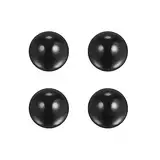 QUARKZMAN 4Stk Silizium Nitrid Kugeln 7mm Durchmesser G5 Präzisionskugel für Lager Schwarz