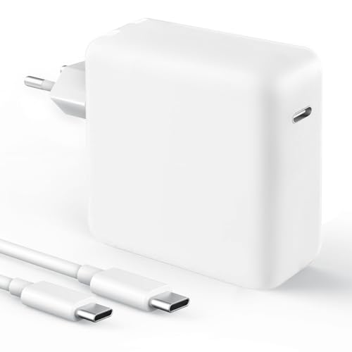 MacBook USB C Ladekabel 67W Ladegerät, für Mac Book Pro/Air 2024/2023/2022/2021/2020/2019/M1/M2/M3/M4 Mac Laptop Series 13/14/ 15/16 Zoll,und alle USB-C Geräte (inkl. 2m Ladekabel)