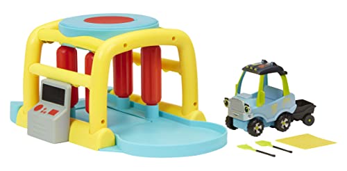 Little Tikes Let's Go Cozy Coupé - Autowaschanlage für Farbwechsel mit Schiebeauto - Inklusive Go Green Truck, Spielset, Gartengeräte & Wagen - Geeignet für Kleinkinder ab 3 Jahren