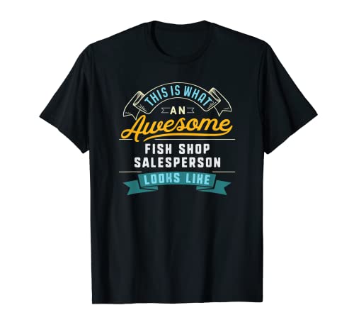 Lustiges Fischladen-Verkäufer-Hemd Super Beruf T-Shirt