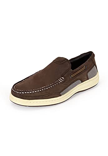 BluePort Unisex Bootsschuhe Pacific, Farbe:Dunkelbraun, Größe:47 EU