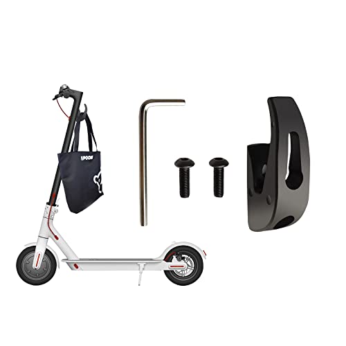 SWAUSWAUK Haken für Xiaomi e Scooter - e Scooter Zubehör für Xiaomi Elektroroller Pro 2/1S/3 Serie/M365/Lite (Schwarz)