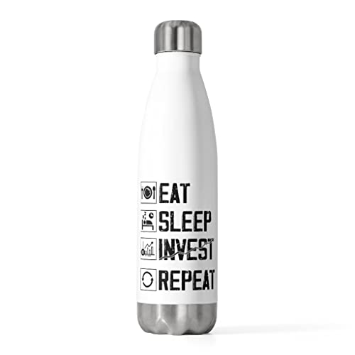 20 Unzen Isolierte Flasche Hilarious Aktien Trader Inspirational Invest Investor Wortspiel Humorvolle Forex 20oz