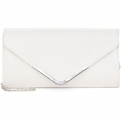 Tamaris Clutch TAS Amalia 30453 Damen Handtaschen Uni white 300