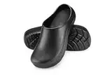 ESTRO Gartenschuhe Damen Clogs Geschlossen - Gartenclogs Herren Unisex Gummischuhe Leicht Gartenclogs Damen Garten Clogs Herren CC01 (43, Schwarz)