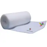 pemmiproducts Volumenvlies 100g/m², 1,00 m x 1,00 m, ca. 1 cm dick, (EUR 10,90/m²), 100% Polyester, Patchworkvlies, Polstervlies, Vliesstoff, Polsterwatte, Watte