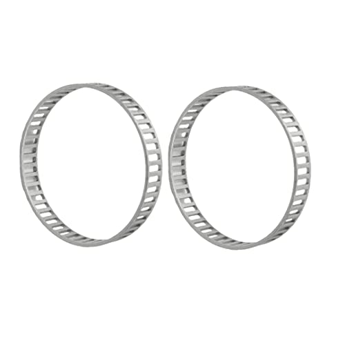 1 Paar ABS Ring Sensorring ABS Sensorring Zentralschraube Ring Hinten Links und Rechts Kompatibel mit 3er/E91/E90/Sedan/E46/X/E8/SAV/E92/Convertible/Compact