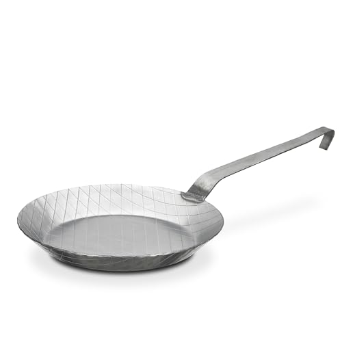 GSW 860574 GastroTraditionell, Eisen geschmiedete Pfanne - ⌀32 cm, Grau