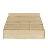 Tofficu Handy Aufbewahrungsbox Holz 30 FäCher - Multifunktionaler Organizer FüR Klassenzimmer, BüRo Und Werkstatt, Handy Management Box, Stabil Und Tragbar