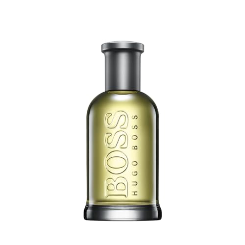 BOSS BOTTLED After-Shave, orientalisch-holziger Herrenduft mit Zimt und Moschusnoten für vielseitige Männer, 100ml