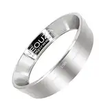 NEOUZA Espresso Dosiertrichter Ring Edelstahl kompatibel mit Kaffeemaschine Siebträger zum Stopfen (51mm)