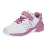 Kempa Unisex Kinder Attack 2.0 Junior Game Changer Handballschuhe, Sportschuhe, Turnschuhe, Weiß Rosa, 38 EU