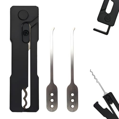 Lock Picking Tool Set,Lockpicking-Set Tool Profi,Dietrich Set,Türöffnungswerkzeug,Zimmerschlüssel,Für Schlosser Anfänger Und Profis