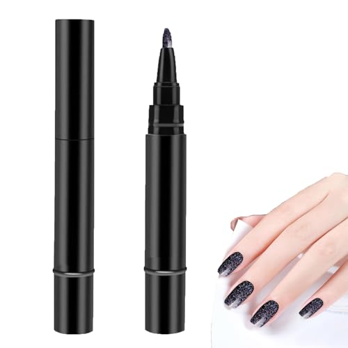 Nagellackstift,Gestufter Nagellackstift,3 In 1 Bleistift Nagellack für Frauen und Mädchen, Uposao Nagellackstift,3 in 1 Nagellack,Nagellack UV Gel, Nagelgel Nail Polish LED Gel