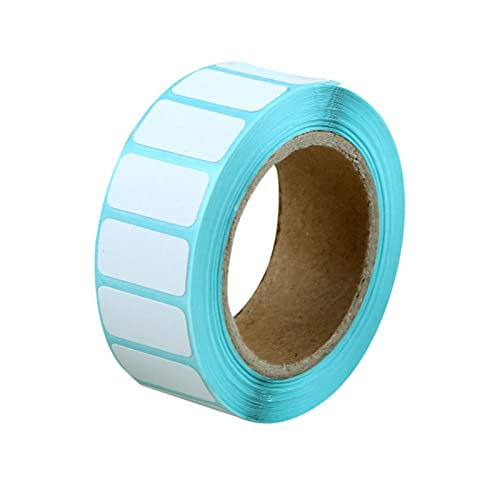 Thermoetiketten für Thermodrucker Allzwecketiketten Papier Aufkleber Selbstklebend Wasserdicht Öldicht Anti-Kratzer Geeignet für DIY Preisschild Blank Supermarkt Home Office School Mark Einzelhandel