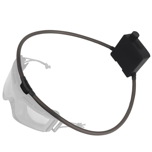 Taktische Schutzbrille Defogger mit regulierbarer Windgeschwindigkeit, Airsofts Brille für Schneesport und Laborumgebung