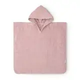 Ehrenkind® Bio-Baumwoll Badeponcho Kinder 1-5 Jahre | OEKO TEX | Sanft, Saugstark & Kuschelig | Badeponcho Kinder | Badeponcho Baby | Rose