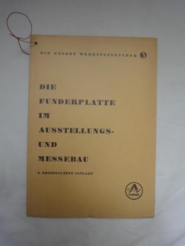 Die Funderplatte Im Ausstellungs-und Messebau