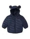 NAME IT Baby-Jungen Nbmmoney Jacket Pb Steppjacke, Blau, 80