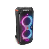 JBL PartyBox 710 in Schwarz – Trag- und rollbarer Bluetooth Party-Lautsprecher mit Lichteffekten – Spritzwassergeschützte, mobile Musikbox