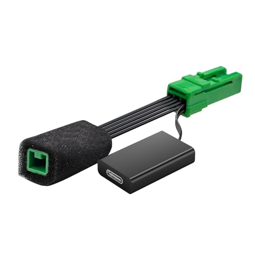 mangoal Dashcam Power Adapter 3 Pin (Model A) Custom for Volvo XC40 XC60 XC90 S60 V60 C40 and More,Hide The Wires, GPS Radar Mirror Camera Dash Cam Adapter Cable,Connects to Rearview Mirror (Hidden)
