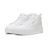 PUMA Damen Karmen II Mid Sneakers 40White Silver Metallic