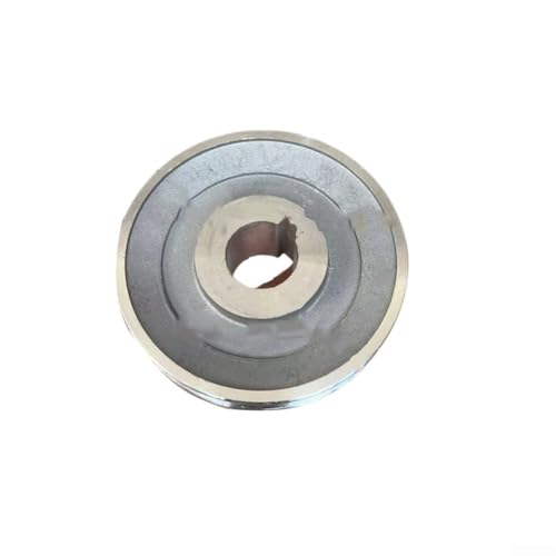 Aluminium-Motor-Riemenscheibe für Luftkompressoren, kompatibel mit 19 mm und 24 mm Wellen (97 x 19)
