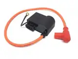Racing Tuning CDI Zündeinheit Zündspule mit Kerzenstecker (90°) passend für Aprilia MX, RS, RX, Beta RK, RR, CPI SM, Yamaha DT, TZR 50 - Minarelli AM6, Ducati/Kokusan Zündungen