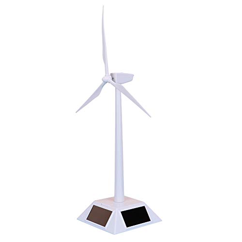 Mini-Solarenergie-Windmühle, Kinder Intelligentes Kunststoff-Solar-Windmühlen-Windrad-Modell Lernspielzeug Kinder Wissenschaftslehrspielzeug