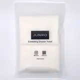 JUNRO Peeling-Duschtuch, koreanisches weißes Hanji-Papier-Peeling-Waschlappen für alle Hauttypen, hergestellt in Korea, 2 Stück