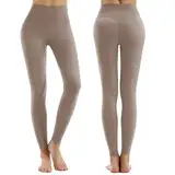 Sportleggings Für Damen High Waist Leggings Sport Elastische Sportleggins Sommerhose Damen Leicht Sporthose Blickdicht Leggings Damen Booty Lifting Anzughose Damen Bauchweg Sporthose Damen Lang