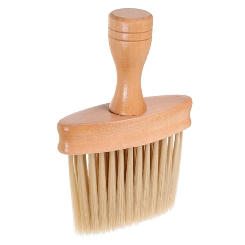 Mikinona 1Stück Haarschneidebürste für Friseure Weiche Nackenbürste zur Entfernung von Haaren Am Hals Langlebig und Einfach zu Bedienen für Salon und Barber Perfektes Zubehör