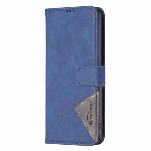 Beddouuk Hülle für iPhone 14 Pro,Retro Premium Leder Flip Case mit Ständer Kartenfach Klapphülle Handytasche Brieftasche Schutzhülle für iPhone 14 Pro,Blau